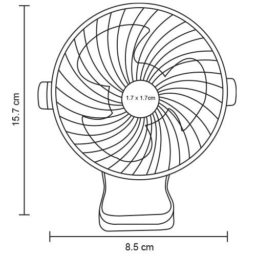 Ventilador de escritorio