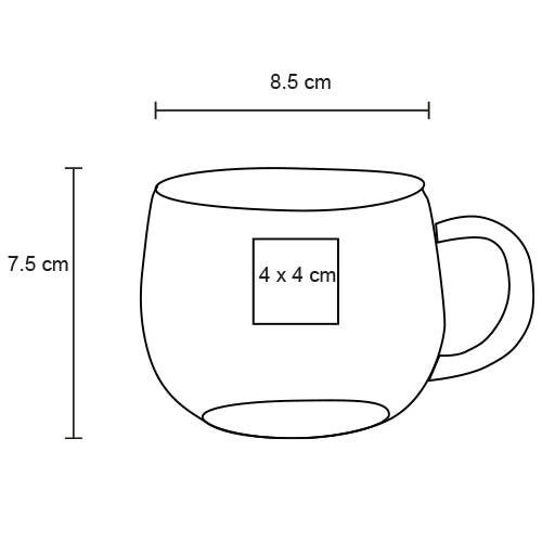 Taza de vidrio