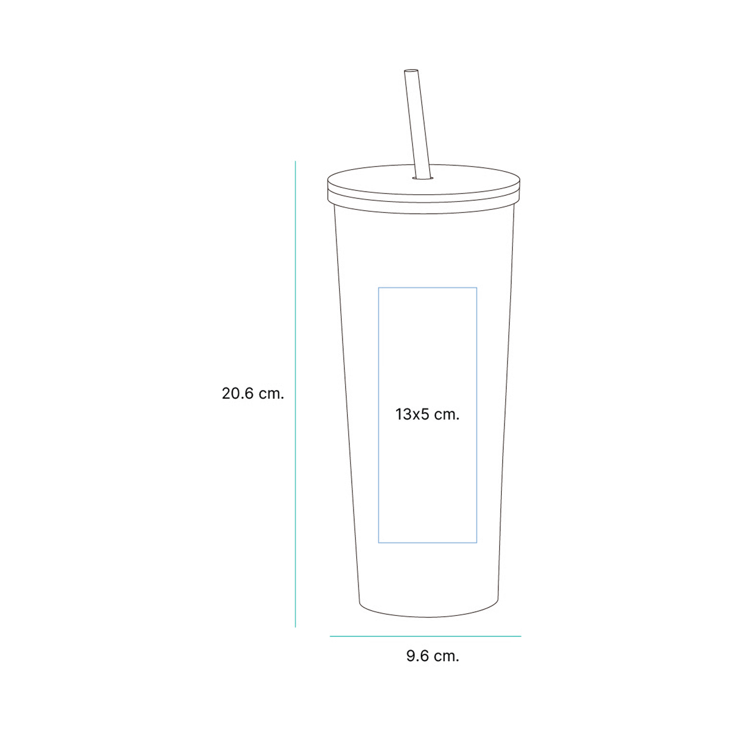 Vaso bi-tono