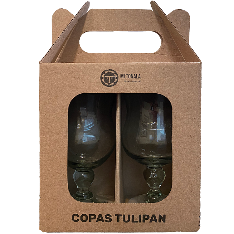Copas de Vidrio Soplado