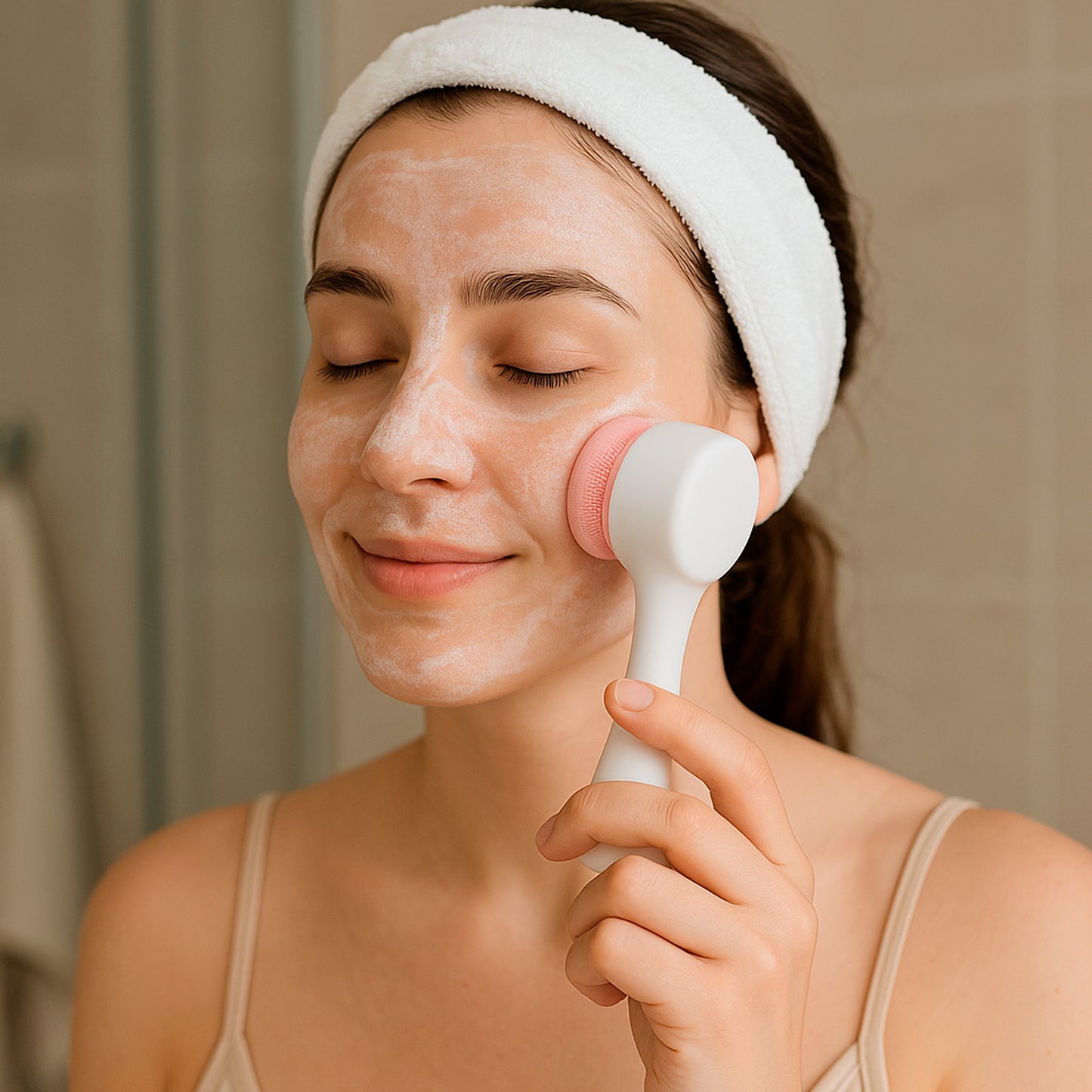Cepillo limpiador facial