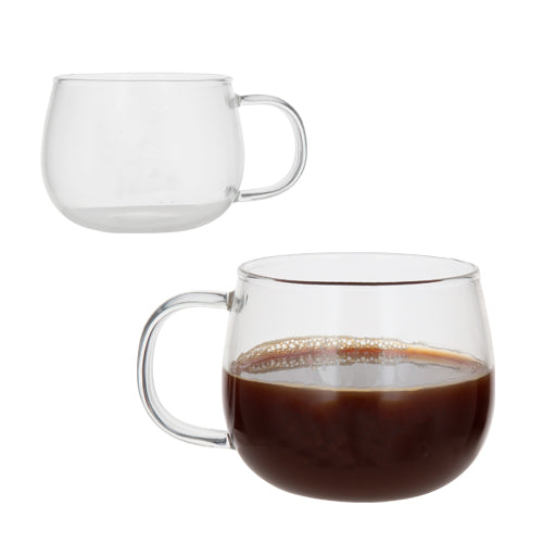 Taza de vidrio