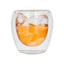 Vaso de vidrio con doble pared