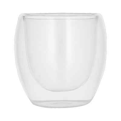 Vaso de vidrio con doble pared