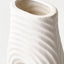 Florero Blanco de ceramica 28 cm