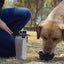 Contenedor doble para mascotas