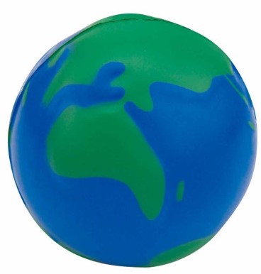 PELOTA ANTI-STRESS MUNDO