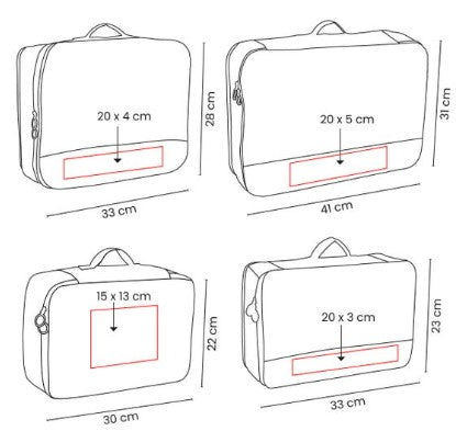 SET ORGANIZADOR DE VIAJE DEVIKA PRO 092