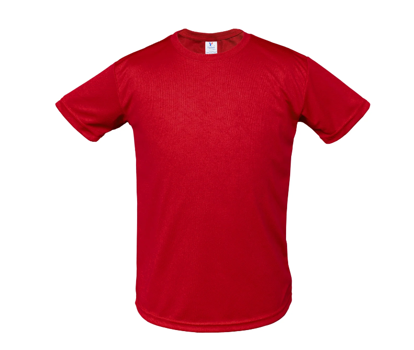 Playera Cuello Redondo Manga Corta para Niños