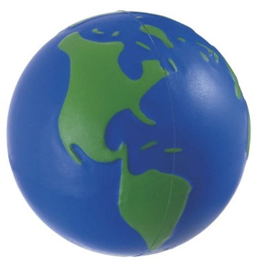 PELOTA ANTI-STRESS MUNDO