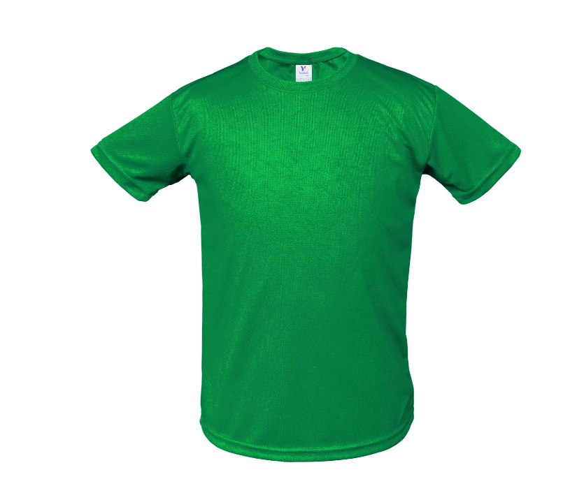 Playera Cuello Redondo Manga Corta para Niños