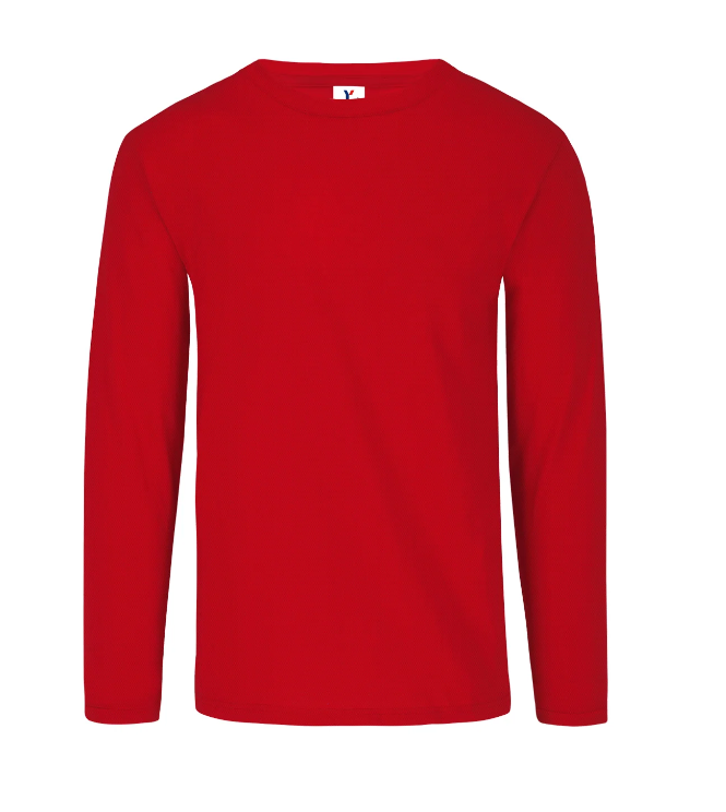 Playera Cuello Redondo Manga Larga para Niños