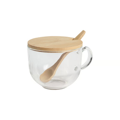 Taza de vidrio