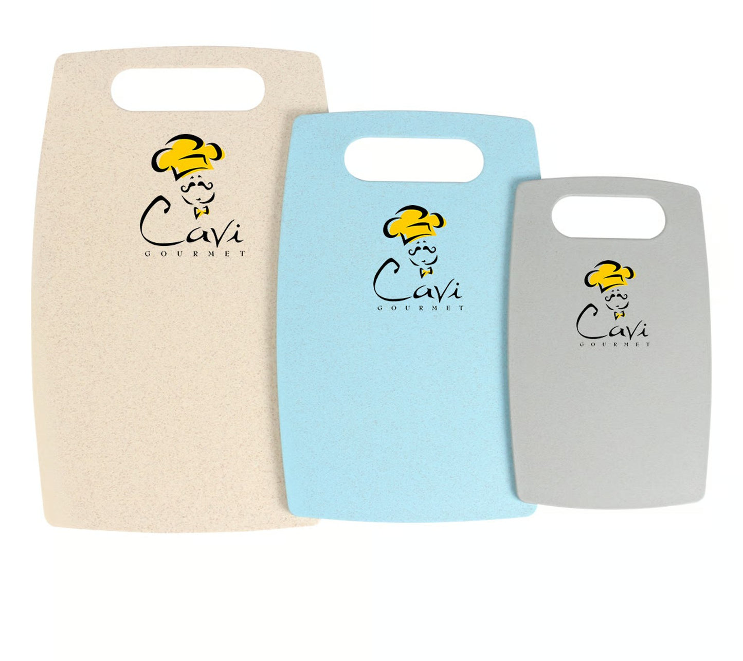 Set de 3 tablas para picar