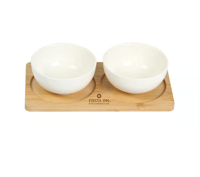 Set con dos bowls