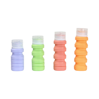 Set de 4 botellas expandibles