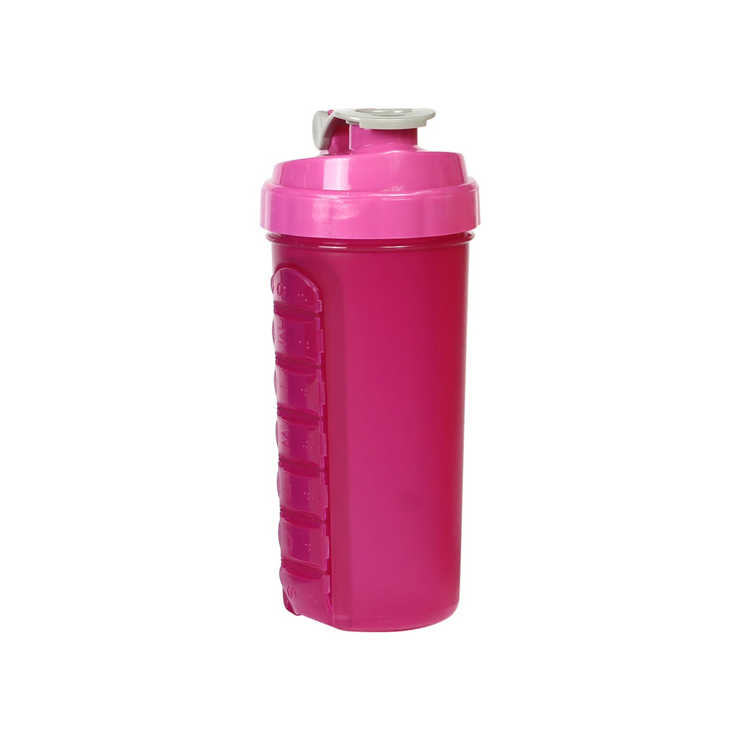 Botella con pastillero