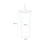 Vaso bi-tono