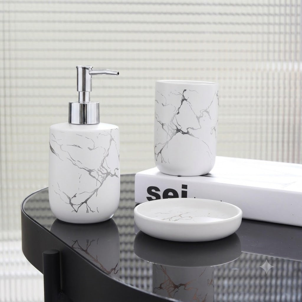 Set para baño 4 piezas