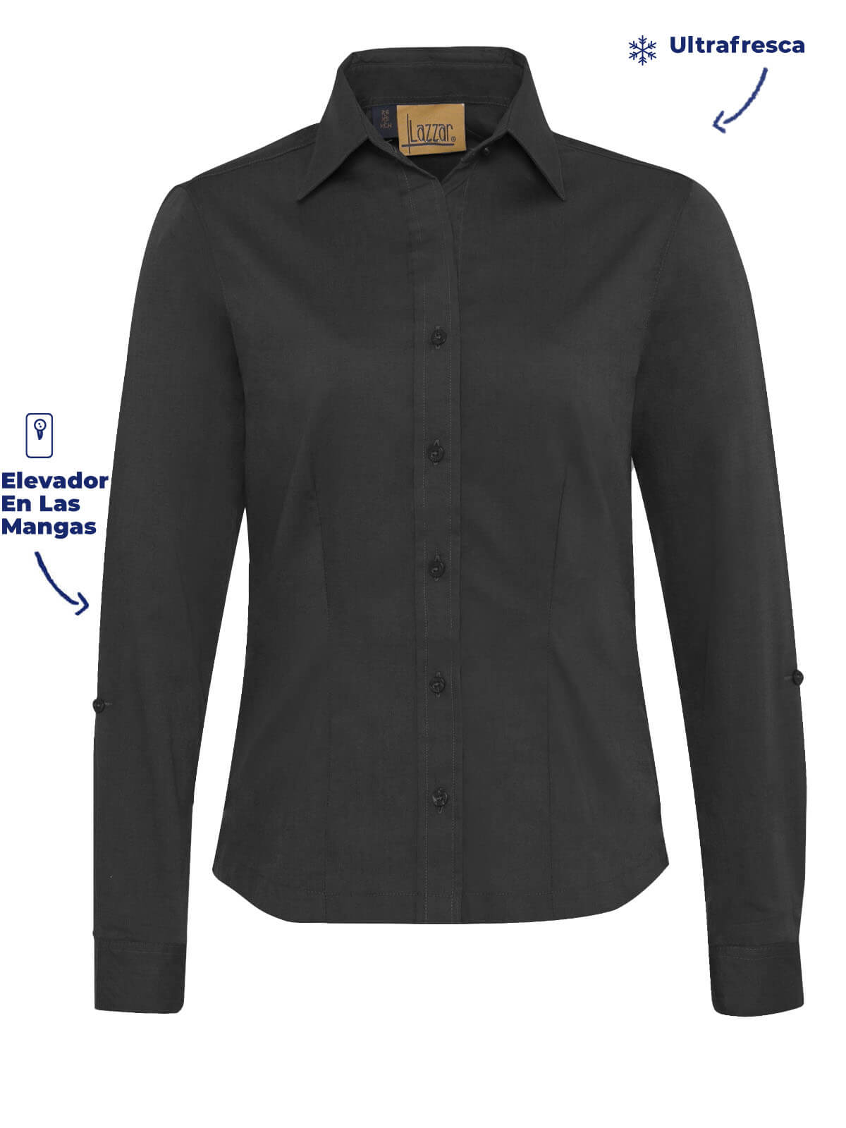 Blusa Oxford mujer