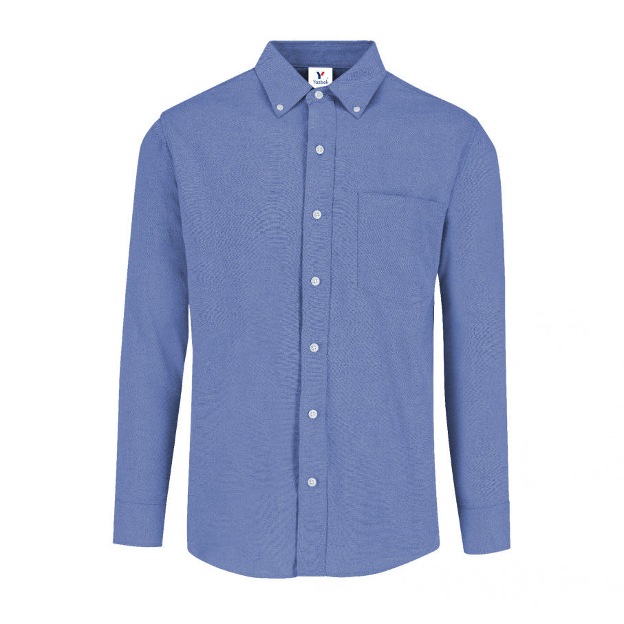 Camisa Oxford Manga Larga Para Caballero