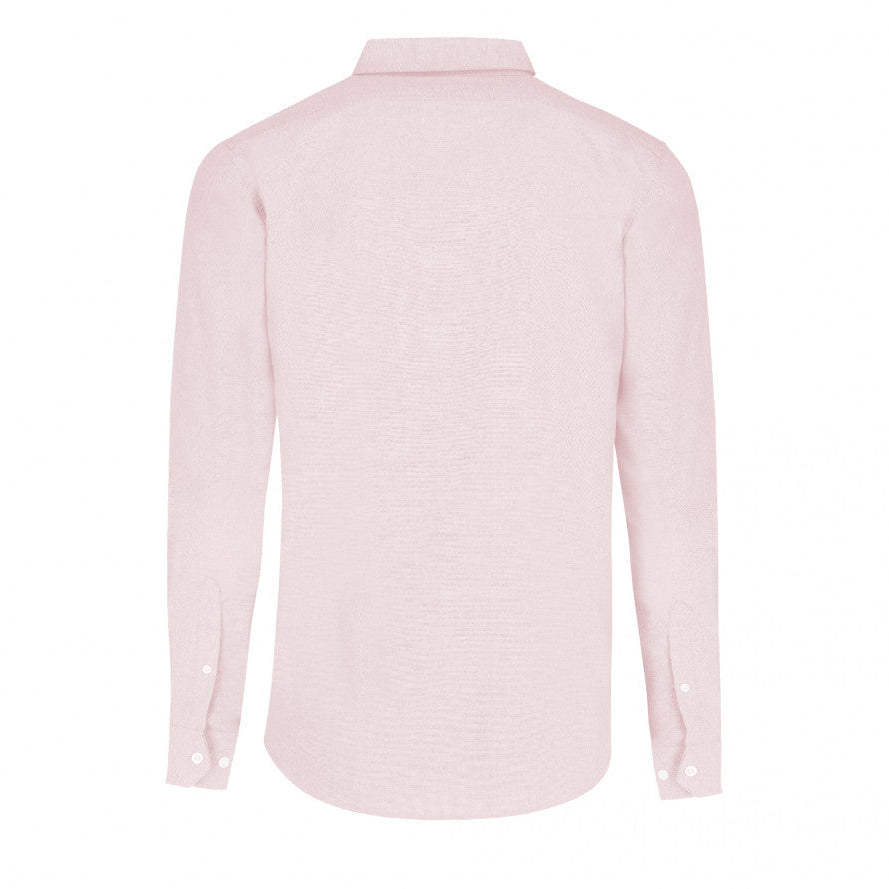 Camisa Oxford Manga Larga Para Caballero