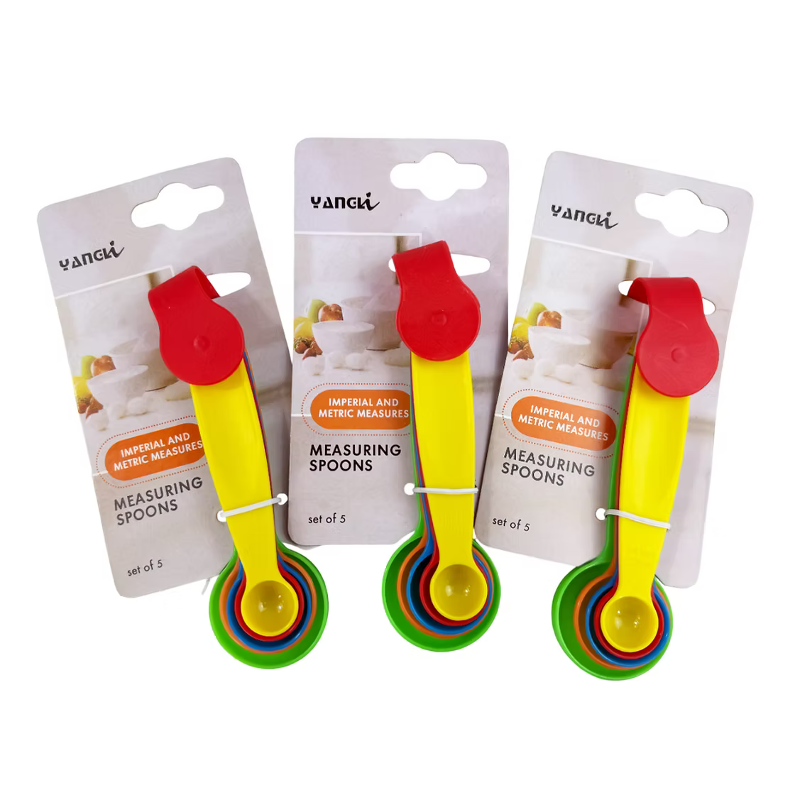 Juego de 5 cucharas medidoras