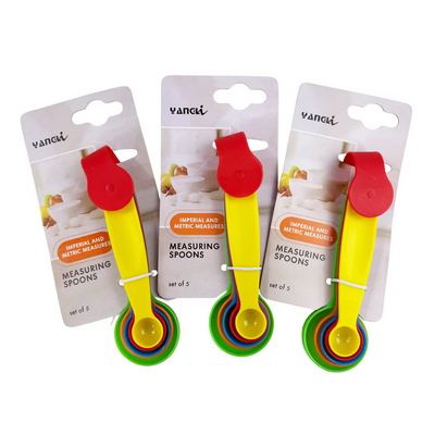 Juego de 5 cucharas medidoras