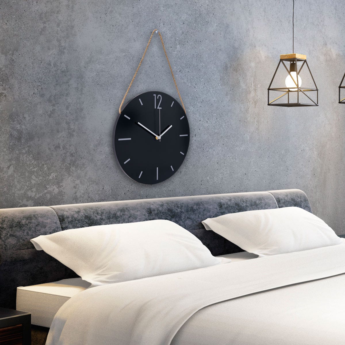 Reloj de pared con lazo