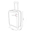 Maleta Carry On de 20" plegable