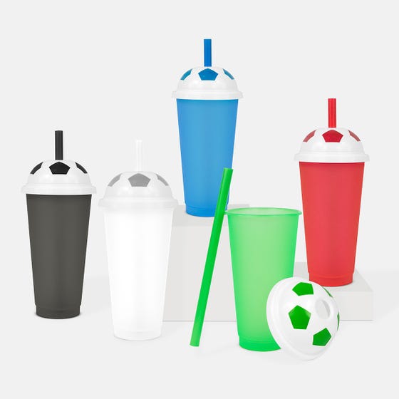 Vaso de plástico balón