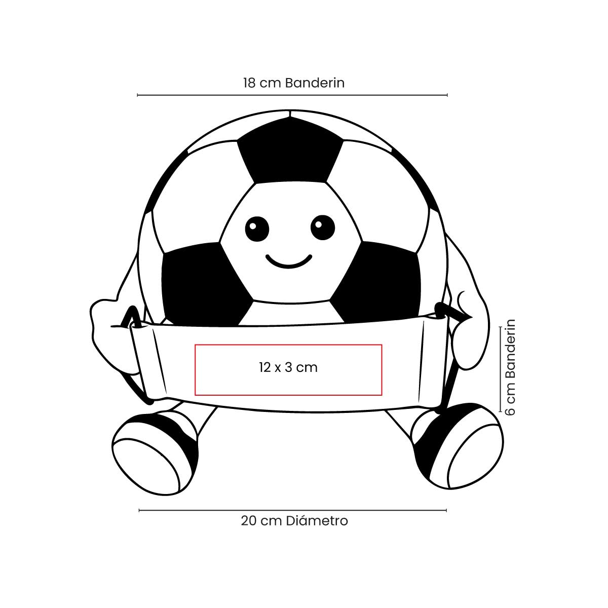 Peluche Balón