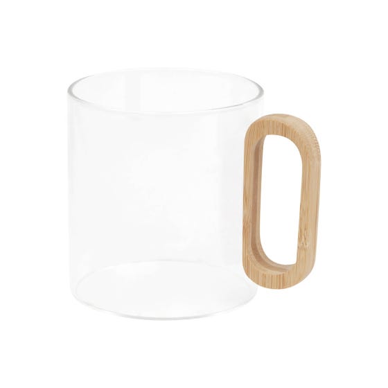 Taza de vidrio