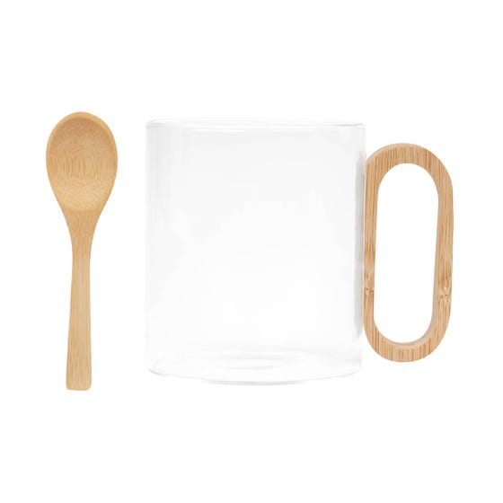 Taza de vidrio